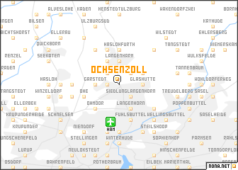 map of Ochsenzoll