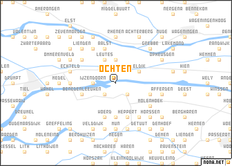 map of Ochten