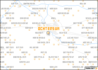 map of Ochtersum