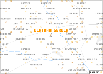 map of Ochtmannsbruch