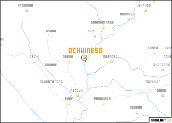 map of Ochwineso