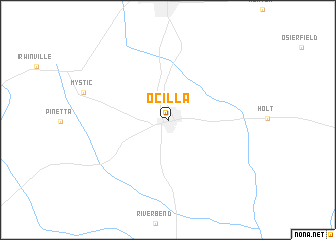 map of Ocilla