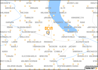 map of Ocin