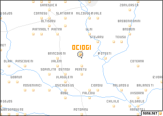 map of Ociogi