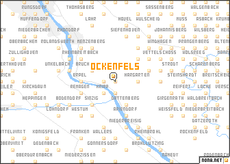 map of Ockenfels