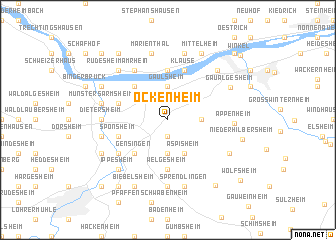 map of Ockenheim