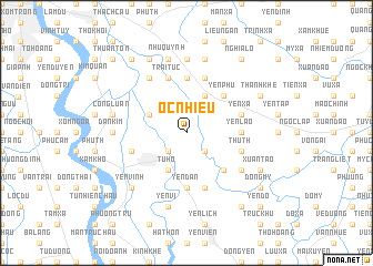 map of Ốc Nhiêu