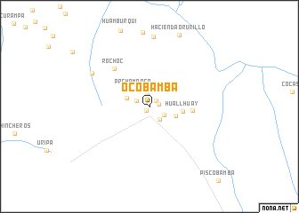 map of Ocobamba