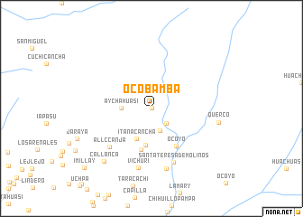 map of Ocobamba
