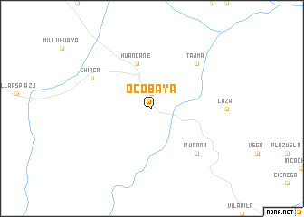 map of Ocobaya