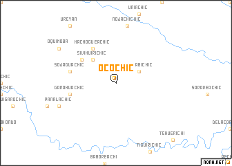 map of Ocochic