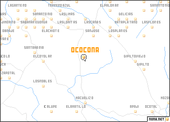 map of Ococona