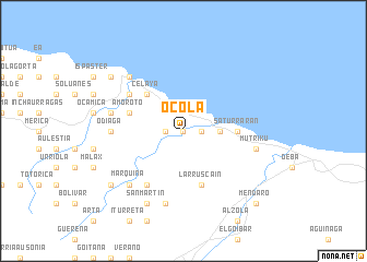 map of Ocola