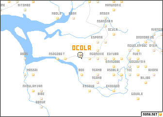 map of Ocola