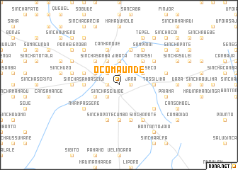 map of Oco Maundè