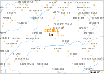 map of Ocomul