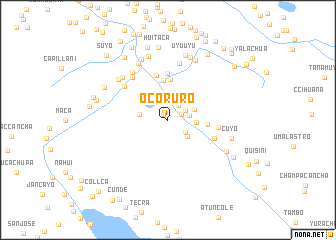 map of Ocoruro