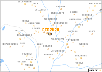 map of Ocoruro