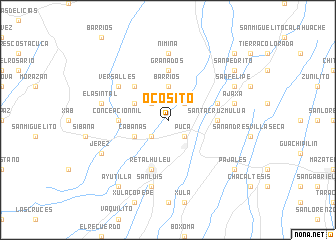 map of Ocosito