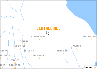 map of Ocotal Chico