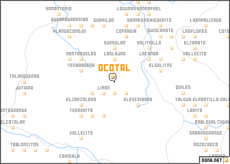 map of Ocotal