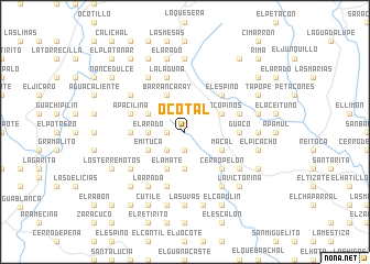 map of Ocotal