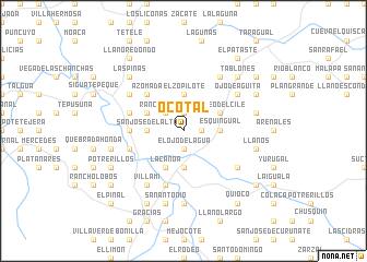 map of Ocotal