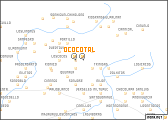 map of Ocotal
