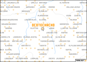 map of Ocote Chacho