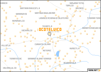 map of Ocoteluico