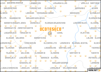 map of Ocote Seco