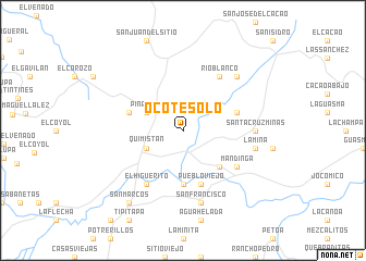map of Ocote Solo