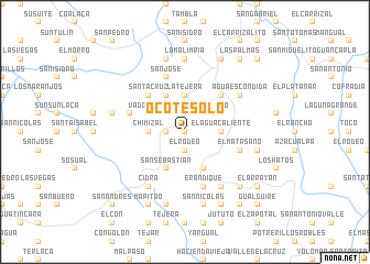 map of Ocote Solo