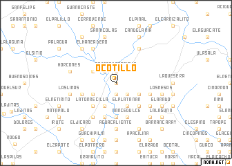 map of Ocotillo