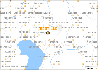 map of Ocotillo
