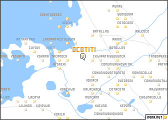 map of Ocotiti