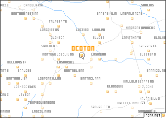 map of Ocotón
