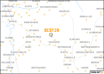 map of Ocotza