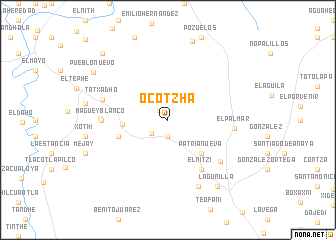 map of Ocotzhá