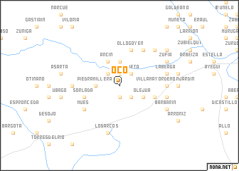map of Oco