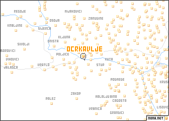 map of Ocrkavlje