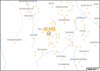 map of Ocros