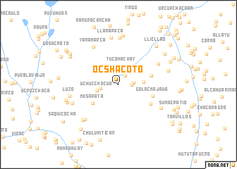 map of Ocshacoto