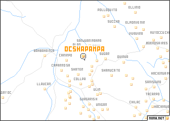 map of Ocshapampa