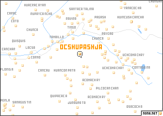 map of Ocshupashja