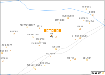 map of Octagon