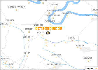 map of Octeabriscoe