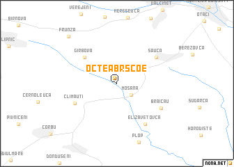 map of Octeabrscoe