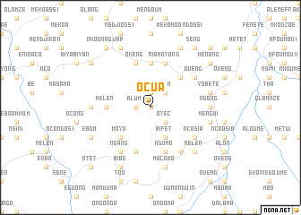 map of Ocúa