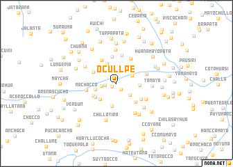 map of Ocullpe